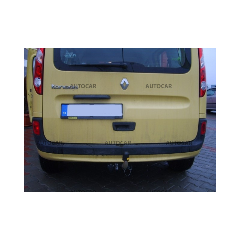 Tažné zařízení pro Renault KANGOO - ne 4x4 - odnímatelný bajonetový systém