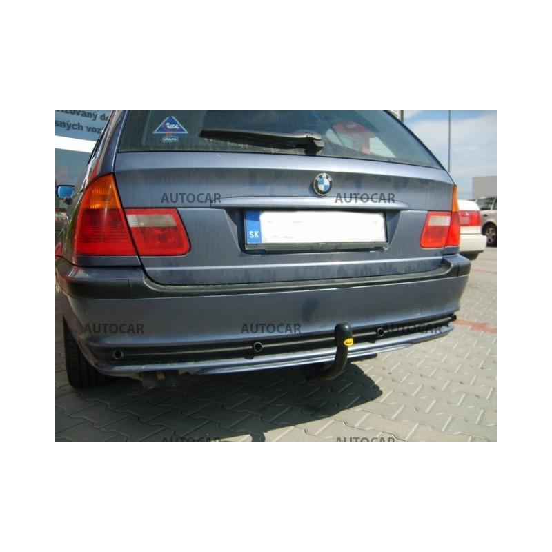 Ťažné zariadenie pre seria 3 - 4dv., Coupe, Combi, 4x4, (E 46) - skrutkový systém - od 1998/04 do 2005