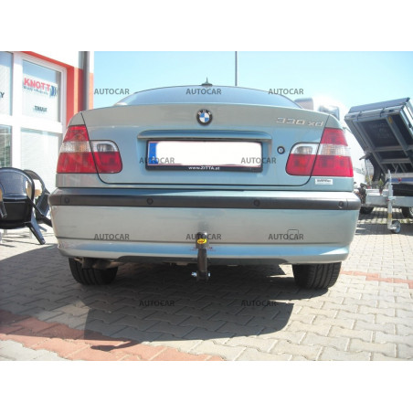 Ťažné zariadenie pre seria 3 - 4dv., Coupe, Combi, 4x4, (E 46) - skrutkový systém - od 1998/04 do 2005 Ťažné zariadenie pre seria 3 - 4dv., Coupe, Combi, 4x4, (E 46) - skrutkový systém - od 1998/04 do 2005