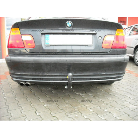 Ťažné zariadenie pre seria 3 - 4dv., Coupe, Combi, 4x4, (E 46) - skrutkový systém - od 1998/04 do 2005 Ťažné zariadenie pre seria 3 - 4dv., Coupe, Combi, 4x4, (E 46) - skrutkový systém - od 1998/04 do 2005