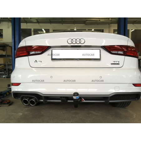 Tažné zařízení pro AUDI A3 - odnímatelný vertikální bajonetový systém Tažné zařízení pro AUDI A3 - odnímatelný vertikální bajonetový systém
