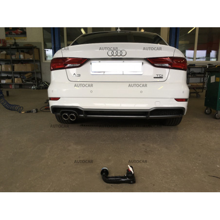 Tažné zařízení pro AUDI A3 - odnímatelný vertikální bajonetový systém Tažné zařízení pro AUDI A3 - odnímatelný vertikální bajonetový systém
