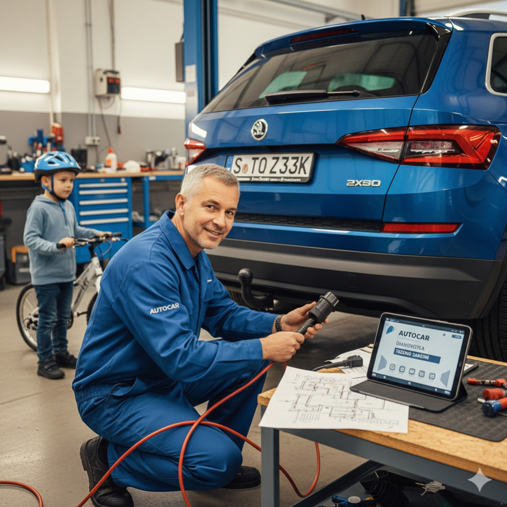Jak bezpečně dodatečně namontovat tažné zařízení na svůj vůz