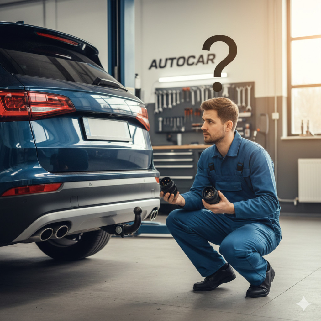 Elektrická sada k tažnému zařízení – 7 nebo 13 pinů?