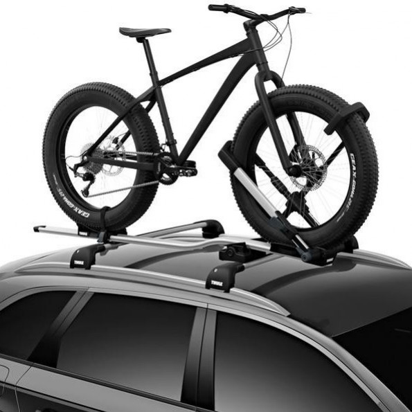 Nosič pro kola s atypickým rámem. Fat Bike